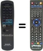Télécommande équivalente RC-6AS14