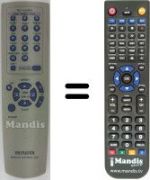 Télécommande équivalente Aiwa NSX-SZ200