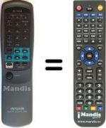 Télécommande équivalente Aiwa CX-NS50