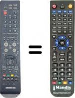 Télécommande équivalente Samsung PS42C7HDX / /XET