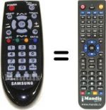 Télécommande équivalente Samsung WS28W8VNE8XXEC