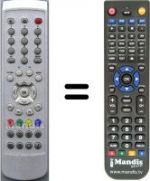 Télécommande équivalente Beko 26LMC29