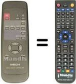 Télécommande équivalente Hitachi CMP412HDE