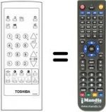 Télécommande équivalente CT-9176