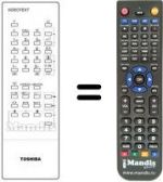 Télécommande équivalente CT-9341