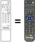 Télécommande équivalente CT-9450