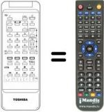 Télécommande équivalente CT-9462