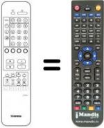 Télécommande équivalente CT-9511
