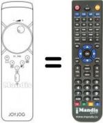 Télécommande équivalente SCHNEIDER COLOR ADO55