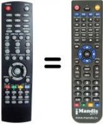 Télécommande équivalente REMCON1346