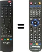 Télécommande équivalente Engel LE2200B