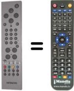 Télécommande équivalente Medion MD30079