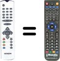 Télécommande équivalente Hitachi VS30018074