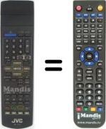 Télécommande équivalente RM-C761