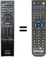 Télécommande équivalente REMCON954