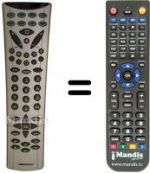 Télécommande équivalente REMCON299