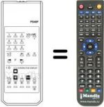 Télécommande équivalente Seleco 25SS556P