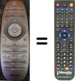 Télécommande équivalente 313923822601