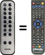 Télécommande équivalente Philips 996510005594