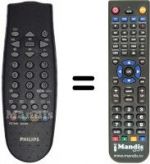 Télécommande équivalente RC0764 / 01