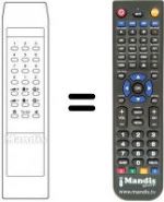 Télécommande équivalente RC144