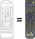 Télécommande équivalente RC202