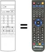Télécommande équivalente Orion 5500ATRC