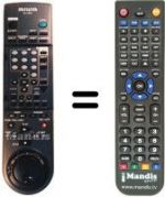 Télécommande équivalente Aiwa FX4000