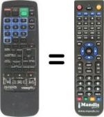 Télécommande équivalente RC-7VR12