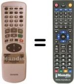 Télécommande équivalente RC-BVR02