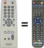 Télécommande équivalente RC-CAS03