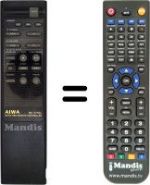 Télécommande équivalente RC-T770L