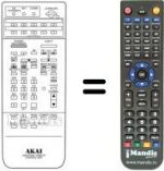 Télécommande équivalente RC-V56A
