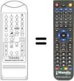 Télécommande équivalente RC202