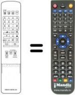 Télécommande équivalente RC205