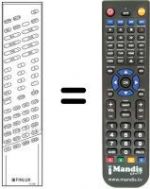 Télécommande équivalente RC300