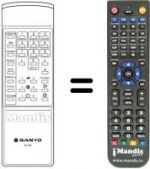 Télécommande équivalente RC347