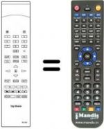 Télécommande équivalente RC501