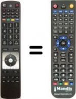 Télécommande équivalente RC5110