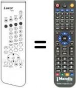 Télécommande équivalente RC530