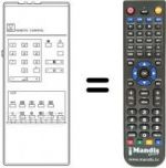 Télécommande équivalente RC5301