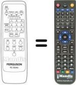 Télécommande équivalente RC5304U
