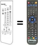 Télécommande équivalente RC531