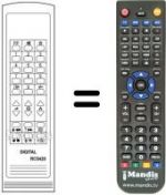 Télécommande équivalente RC5420