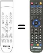 Télécommande équivalente RC550