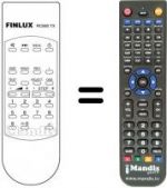 Télécommande équivalente RC580TX