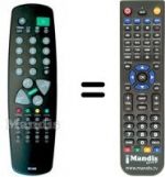 Télécommande équivalente RC930