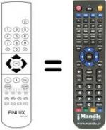 Télécommande équivalente RCF600