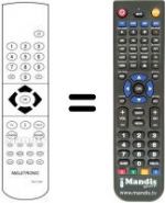 Télécommande équivalente RCF602