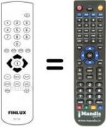 Télécommande équivalente RCF630